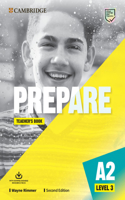 Prepare Level 3 Teacher's Book with Downloadable Resource Pack: (Cambridge English Prepare!)