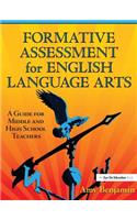 Formative Assessment for English Language Arts