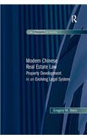 Modern Chinese Real Estate Law