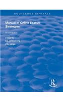 Manual of Online Search Strategies