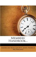 Members' Handbook...