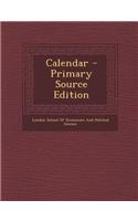 Calendar - Primary Source Edition