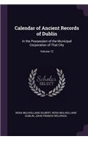 Calendar of Ancient Records of Dublin