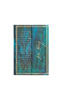 Paperblanks Verne, Twenty Thousand Leagues (Embellished Manuscripts Collection) Hardcover Journal, Unlined - Mini