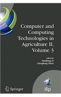 Computer and Computing Technologies in Agriculture II, Volume 3: The Second Ifip International Conference on Computer and Computing Technologies in Agriculture (Ccta2008), October 18-20, 2008, Beijing, China