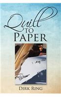 Quill to Paper