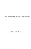 Jordan Family of Owen County, Indiana