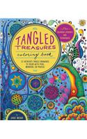 Tangled Treasures Coloring Book: 52 Intricate Tangle Drawings to Color with Pens, Markers, or Pencils