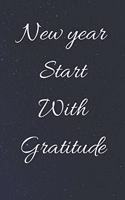 New year Start with Gratitude