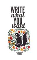 Write What You Want Forest Animals Journal Notebook