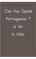 Can You Speak Portuguese