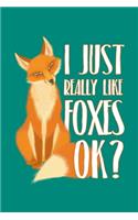 I Just Really Like Foxes Ok