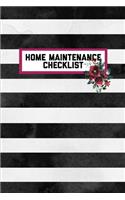 Home Maintenance Checklist