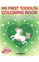 My First Toddler Coloring Book