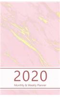 2020 Monthly & Weekly Planner