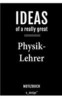 Notizbuch für Physik-Lehrer