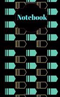 Notebook: Retro Notebook.Classic Bullet Design.A Journal of Quotes, Memories, Perfect for Notes, This journal makes a fabulous, inexpensive gift and is the pe