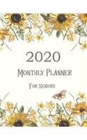 2020 Monthly Planners for Seniors