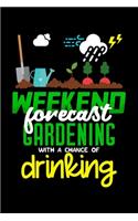Weekend forecast Gardening with a chance of drinking