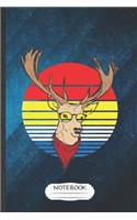 Notebook: Funny Blank Lined Deer Hunting Notebook/ Journal, Graduation Appreciation Gratitude Thank You Souvenir Gag Gift, Fashionable Graphic 110 Pages