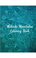 Mehndi Mandalas Coloring Book