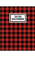 Tattoo Sketchbook: Artist Sketch Designs & Record Placement, Palette, Design & Details Notebook Book