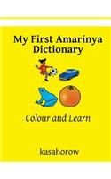 My First Amarinya Dictionary