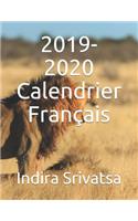 2019-2020 Calendrier Fran
