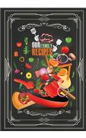 Our Family Recipes: Healthy Instant Pot Recipes Notes Cooking Book, Notes Recipe Journal 7X10 inch