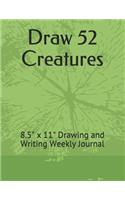 Draw 52 Creatures