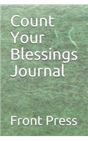 Count Your Blessings Journal