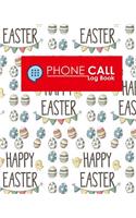 Phone Call Log Book