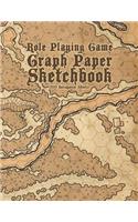 Role Playing Game Graph Paper Sketchbook 200 Hexagonal Sheets