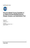 Structural Model Tuning Capability in an Object-Oriented Multidisciplinary Design, Analysis, and Optimization Tool