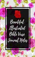 Beautiful Illustrated Bible Verse Journal Notes