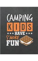 Camping Kids Have s'More Fun