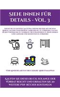 Vor-Kindergarten Druckbare Arbeitsmappen (Siehe innen fur Details - Vol. 3): Dieses Buch enthalt 50 extra grosse Bilder mit dicken Linien, um eine ... Frustrationen zu reduzieren und langere