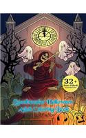 Spooktacular Halloween Adult Coloring Book
