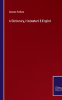 A Dictionary, Hindustani & English