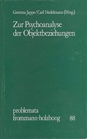 Zur Psychoanalyse Der Objektbeziehungen