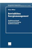 Betriebliches Energiemanagement