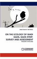 On the Ecology of Wadi Gaza, Gaza Strip