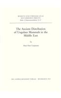 Ancient Distribution of Ungulate Mammals in the Middle East