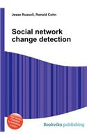 Social Network Change Detection