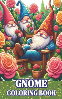 Gnome Coloring Book for Adults and Teens