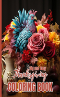 Big and Easy Thanksgiving Coloring Book: Autumn Leaves, Turkeys, Pumpkins, Apples, Acorns and more (Thanksgiving gifts)