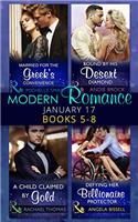 Modern Romance January 2017 Books 5 - 8