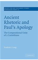 Ancient Rhetoric and Paul's Apology