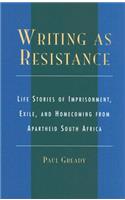 Writing as Resistance