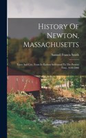 History Of Newton, Massachusetts